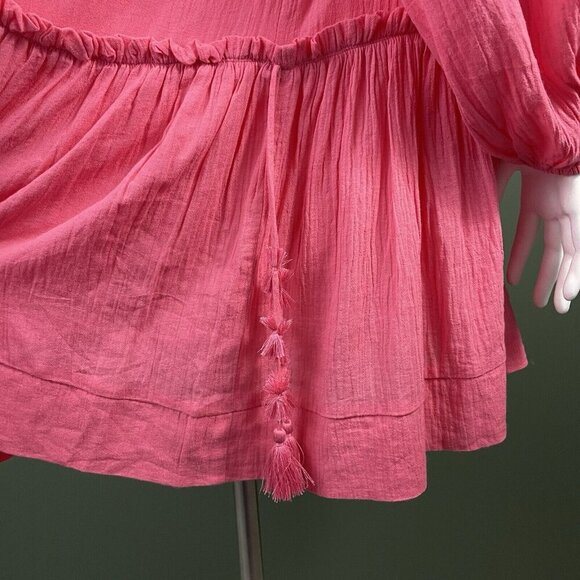 Tuckernuck Pomander Place Ophelia Beaded Gauze Dress Coverup Size Small - Picture 7 of 13